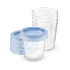 Phillips Avent Milk Storage Cups 5 pack Clearance