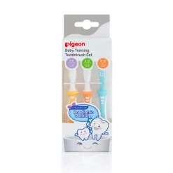 Pigeon Baby Pigeon - Training Toothbrush Lesson 123 Set New
