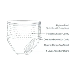 The Sleep Store Postpartum & Maternity Disposable Underwear 10-pack Discount