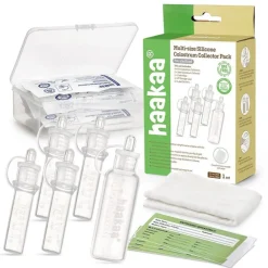 Haakaa Pre-Sterilised Multi-Size Silicone Colostrum Collector Pack Best