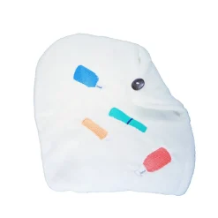 Pump Haircare Pump Kurly Kidz Hair Towel White Clearance