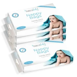 Purely Baby Nappy Bags - Pack of 50 bags Online