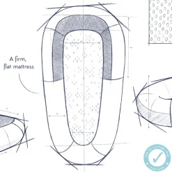 Purflo Sleep Tight Baby Bed New