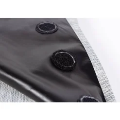 Purflo Total Eclipse Portable Blackout Blind Grey Fashion