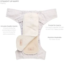 Nestling Sassy Straight Up Reusable Nappy Pants Best