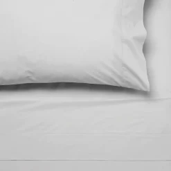 Savona 300 TC Cotton Percale Vienna Sheet Set - Clearance Silver Fashion