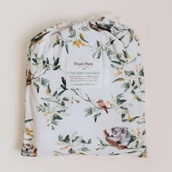 Snuggle Hunny Kids Fitted Cot Sheet - 133 x 77cm New