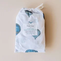 Snuggle Hunny Kids Fitted Bassinet Sheet / Change Pad Cover - 80 x 48cm Clearance