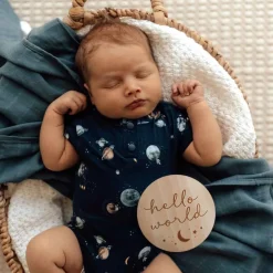 Snuggle Hunny Wooden Milestone Cards Online