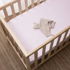 Squiggles Cotton Cot Fitted Sheet Best