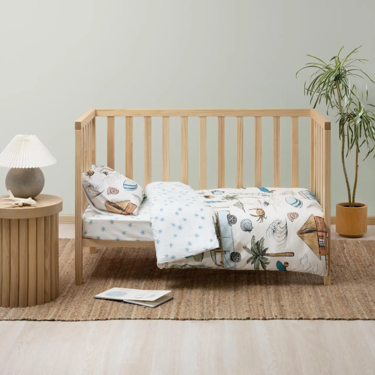 Squiggles Cotton Toddler Pillowcase Sale