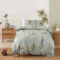 Squiggles Duvet Cover Set - Into the Forest New