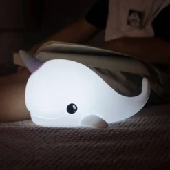 Stellar Haus Rechargeable Night Light - Squishy Narwhal Online