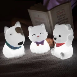 Stellar Haus Rechargeable Night Light - Squishy Puppy Online