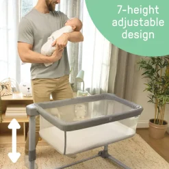 SwaddleMe by Ingenuity Beginnings Bassinet Select - Clearance Grey Outlet