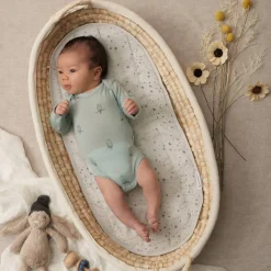 The Sleep Store Jersey NZ Merino Long Sleeve Bodysuit - Clearance Online