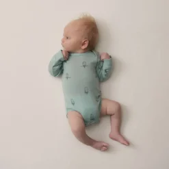 The Sleep Store Jersey NZ Merino Long Sleeve Bodysuit - Clearance Online