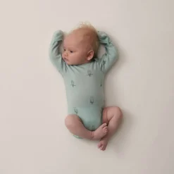 The Sleep Store Jersey NZ Merino Long Sleeve Bodysuit - Clearance Online