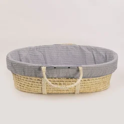 The Sleep Store Moses Basket with Waffle Liner Sale
