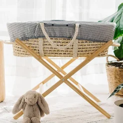 The Sleep Store Moses Basket with Waffle Liner Sale