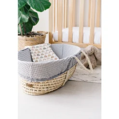 The Sleep Store Moses Basket with Waffle Liner Sale