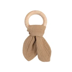 The Sleep Store Muslin & Wood Teether Sale