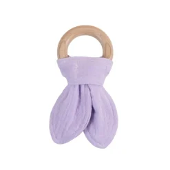 The Sleep Store Muslin & Wood Teether Sale
