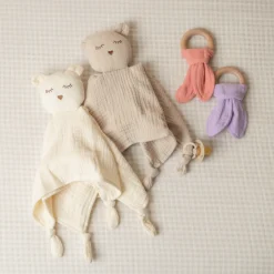 The Sleep Store Muslin & Wood Teether Sale