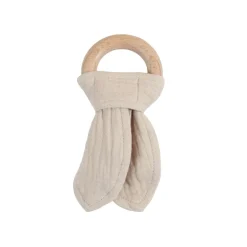 The Sleep Store Muslin & Wood Teether Sale