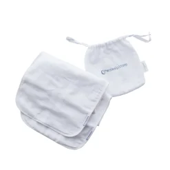 The Sleep Store Muslin Burp Cloth 2pk White Online