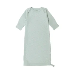 The Sleep Store Organic Cotton Pointelle Drawstring Baby Gown Best
