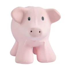 Tikiri Toys Tikiri Natural Rubber Rattle & Bath Toy - Pig Discount