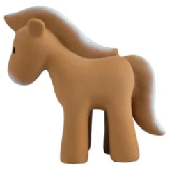 Tikiri Toys Tikiri Natural Rubber Rattle & Bath Toy - Horse New