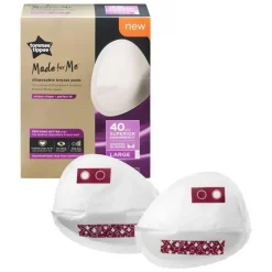 Tommee Tippee Made for Me Disposable Breast Pads 40pk Outlet