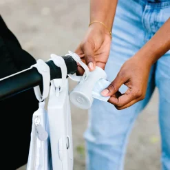 Ubbi On the Go Bag Dispenser Grey Fashion