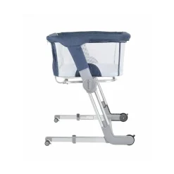 Unilove Hug Me Plus Airflow 3-in-1 Bedside Bassinet with Mosquito Net Denim Blue Outlet