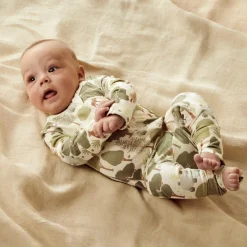 Wilson + Frenchy Wilson & Frenchy Organic Cotton Zipsuit with Feet - Current Season Fashion