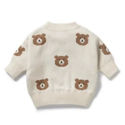 Wilson + Frenchy Wilson & Frenchy Organic Knitted Jacquard Jumper Discount