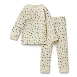 Wilson + Frenchy Wilson & Frenchy Organic Long Sleeved Pyjamas - Current Season Outlet