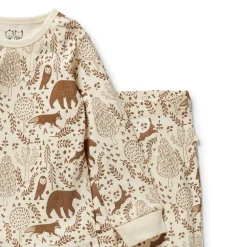Wilson + Frenchy Wilson & Frenchy Organic Long Sleeved Pyjamas - Current Season Outlet
