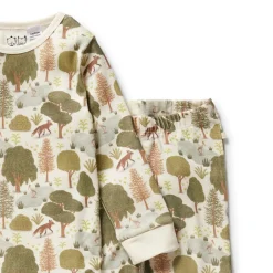 Wilson + Frenchy Wilson & Frenchy Organic Long Sleeved Pyjamas - Current Season Outlet
