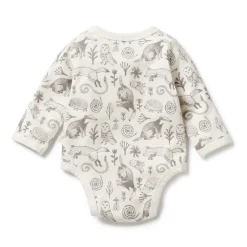 Wilson + Frenchy Wilson & Frenchy Organic Long Sleeve Bodysuit Outlet