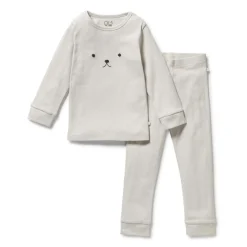 Wilson + Frenchy Wilson & Frenchy Organic Rib Long Sleeve Pyjamas Hot