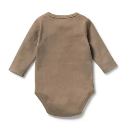 Wilson + Frenchy Wilson & Frenchy Organic Rib Long Sleeved Bodysuit Discount