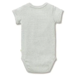 Wilson + Frenchy Wilson & Frenchy Organic Rib Short Sleeve Bodysuit Hot