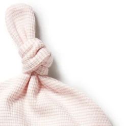 Wilson + Frenchy Wilson & Frenchy Organic Stripe Rib Knot Hat Clearance