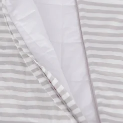 Woolbabe Duvet Sleeping Suit with Sleeves - Discontinued Pebble Hot