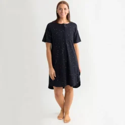 Woolbabe Relax! Henley Nightie Night Stars Sale