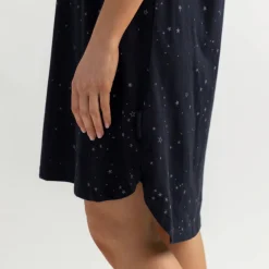 Woolbabe Relax! Henley Nightie Night Stars Sale