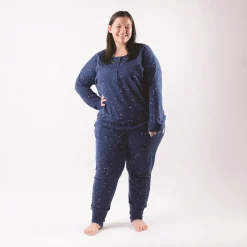 Woolbabe Relax Henley Top Clearance